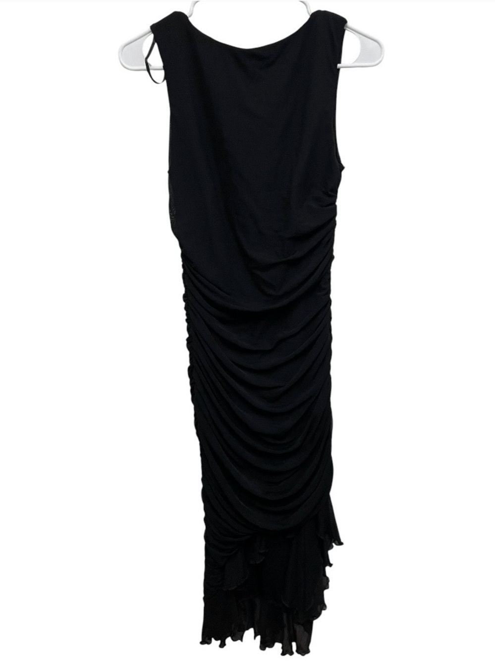 Windsor high neck ruched midi dress